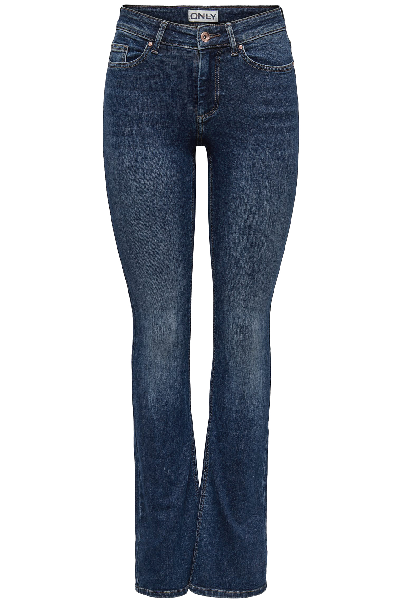5-Pocket Flared Jeans | Blush